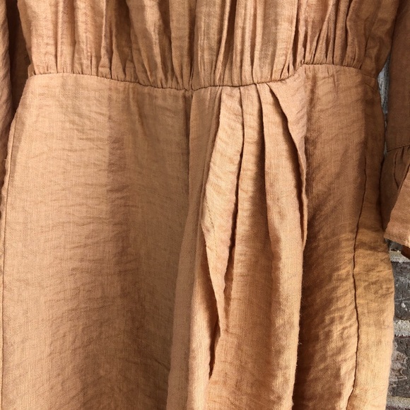 NWOT Selfie Leslie gold off-the-shoulder dress! - Picture 5 of 11